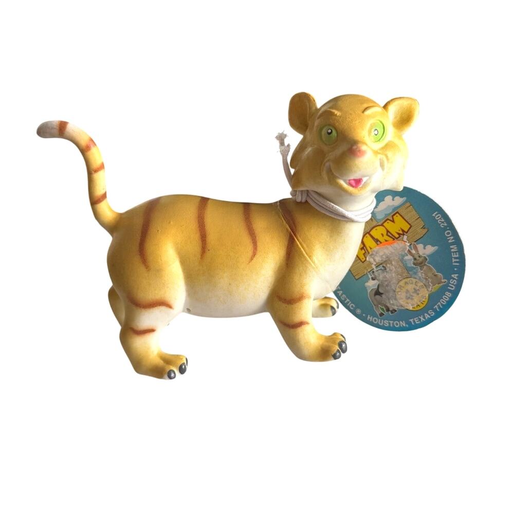 NWT Funtastic‎ Loonies Farm Striped Tiger Toy Figurine